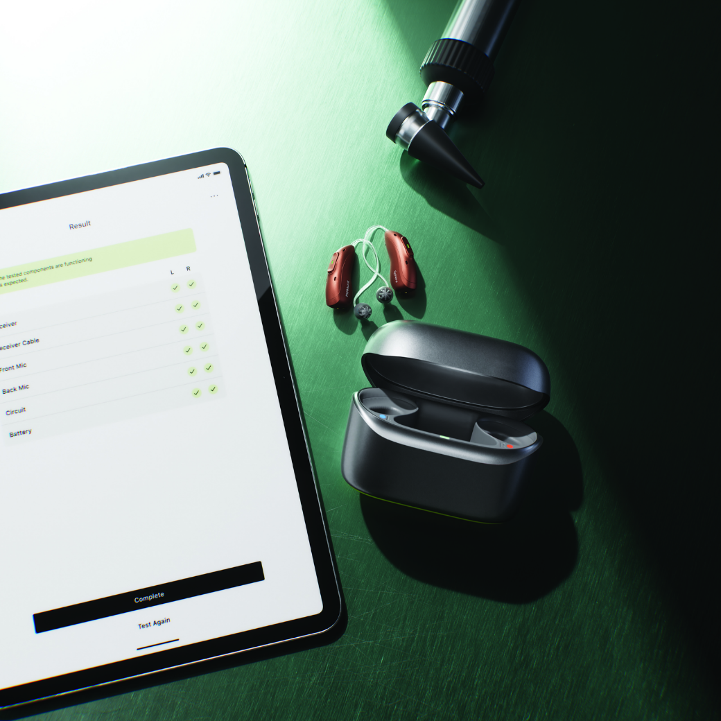 Phonak EON with iPad